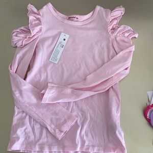 LA Made Kids peek a boo long sleeve shirt